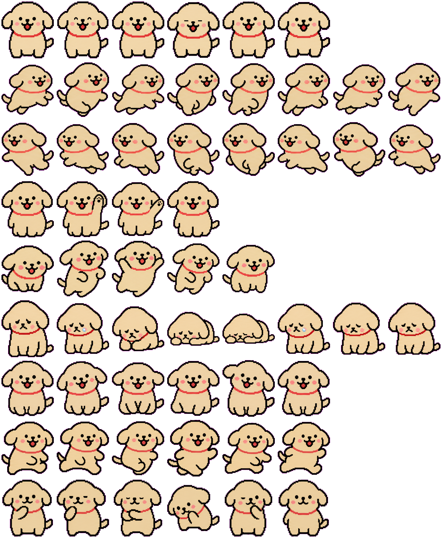 Codex Pets HappyDog Codex Pet Download | CodexPets.net